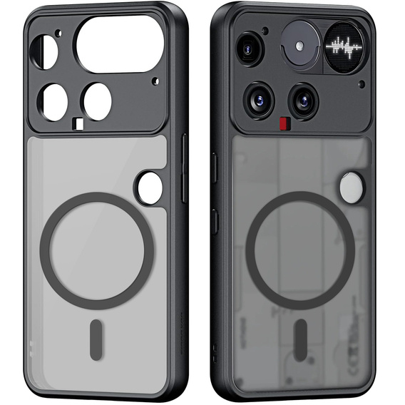 Etui do Nothing Phone 3 5G, do MagSafe, ERBORD Matt Case, czarny