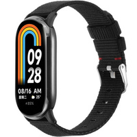 Pasek nylonowy do Xiaomi Smart Mi Band 8 / Xiaomi Smart Mi Band 9, Czarny