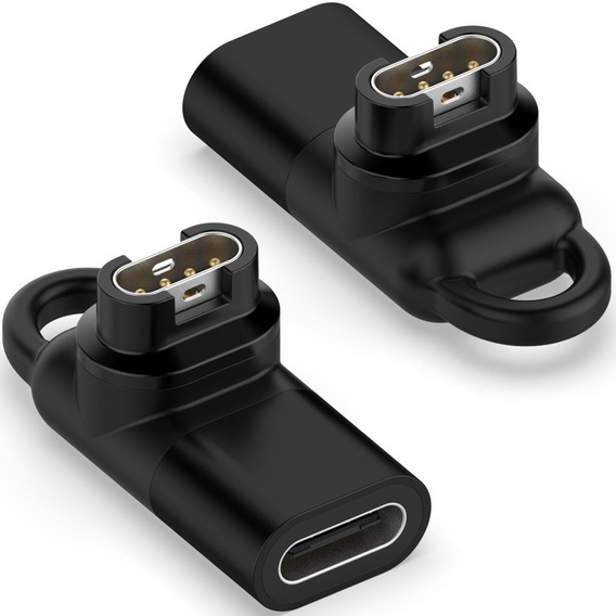 Mini złącze / Adapter do zegarków Garmin, Czarny