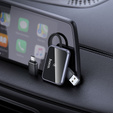 Bezprzewodowy adapter CarPlay Hoco USB-A / USB C HU1 - czarny