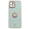 Etui do Huawei Nova Y61, Electro Ring, miętowe