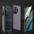 Etui do OnePlus 11 5G, Magnetic Dual Glass, czarne