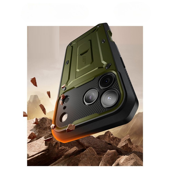 Etui Supcase do iPhone 17 Pro, Unicorn Beetle Pro, Guldan