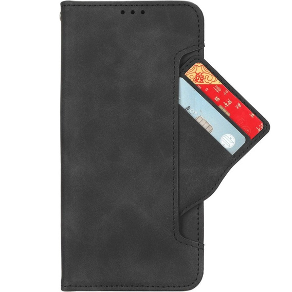 Etui z klapką do Honor 90, Card Slot, czarne