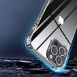 Etui do iPhone 14 Pro, Fusion Hybrid, przezroczyste