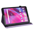 Etui do Lenovo Tab M8 Gen 4 TB-300FU, With stand, Flower, fioletowe