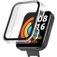 2w1 Etui + Szkło do Xiaomi Redmi Watch 2 Lite, Przezroczysty