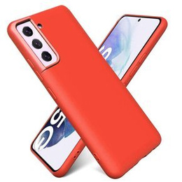 Etui do Samsung Galaxy S21+ Plus, Silicone Lite, czerwone