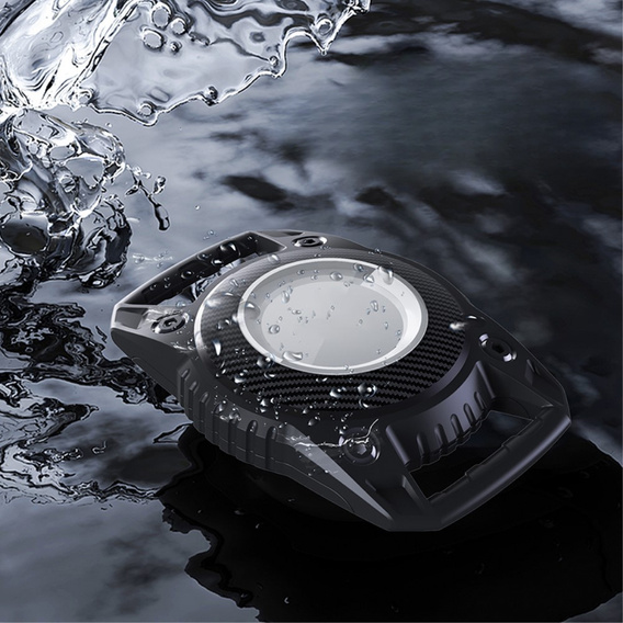Etui Anti-lost Waterproof do Apple AirTag 2 / 1, Czarne