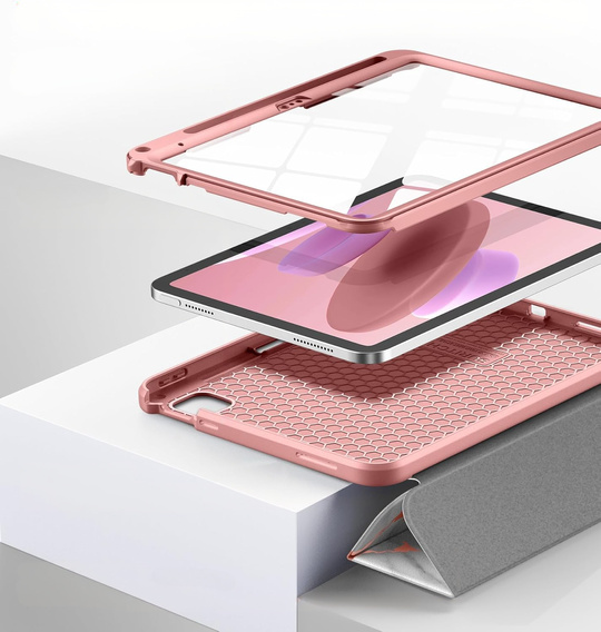 Etui ochronne do iPad 11" 2025 A16 (11 gen.) / 10.9" 2022 (10 gen.), Suritch Full Body Marmur