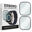 2x Szkło Hybrydowe ERBORD do Apple Watch Ultra 1/2/3 49MM