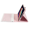 Etui z klawiaturą do Lenovo Tab P11 Gen 2 TB350FU TB350XU 11.5", różowe rose gold