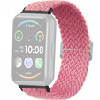 Pasek nylonowy do Huawei Watch Fit 2, Różowy