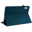 Etui do Lenovo Tab M9, Wallet Pen Slot, butterflies, niebieskie