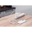 Forcell F-Energy TFK‑TC‑45WPD – Szybka ładowarka sieciowa USB-C 45 W QC4.0/PD - Biała