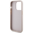 Etui GUESS do iPhone 15 Pro Max, 4G Metal Gold Logo, różowe