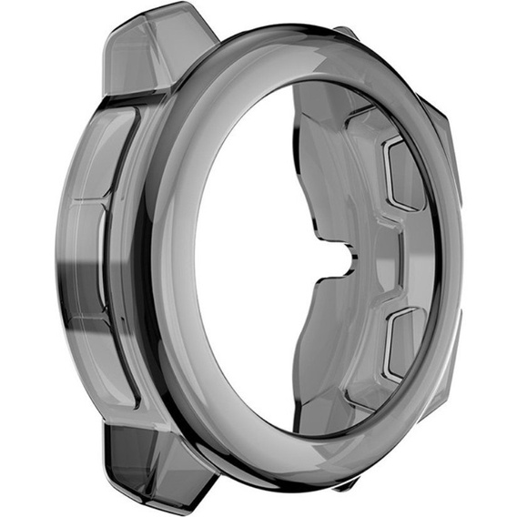 Etui TPU Case do Garmin Instinct, Przezroczyste Czarne