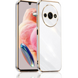 Etui do Xiaomi Redmi A3, Glamour CamShield, białe