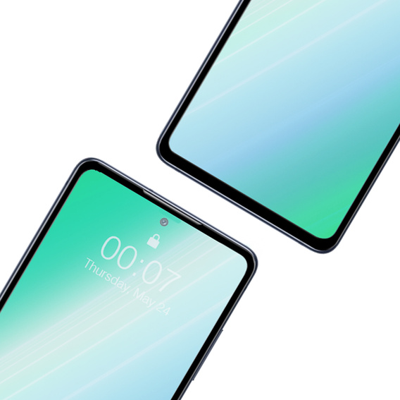 2x Szkło Hartowane do Oppo Reno8 T 4G , ERBORD 3D pełne, szybka na cały ekran