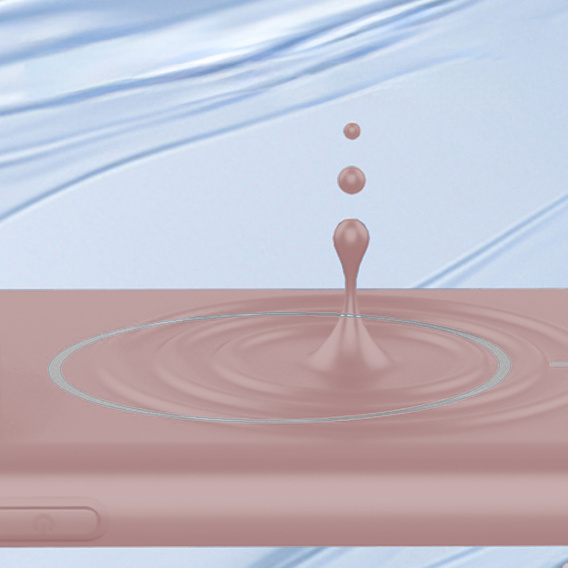 Etui do Honor Magic 8 Lite, Silicone Lite, różowe