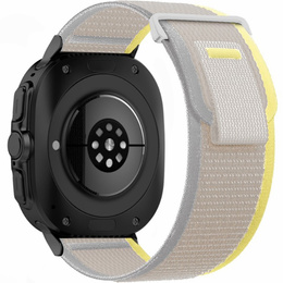 Pasek Nylonowy do Samsung Galaxy Watch Ultra 47mm (2025 / 2024), Beżowy