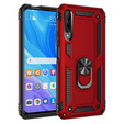 Etui pancerne do Huawei P Smart Pro, Nox Case Ring, czerwone