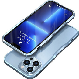 Etui LUPHIE do iPhone 13 Pro, Armor Bumper, niebieskie