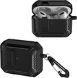 Etui ochronne do AirPods Pro 3, karabińczykiem, czarne