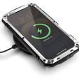 Etui pancerne do iPhone 16 Pro, R-JUST, srebrne