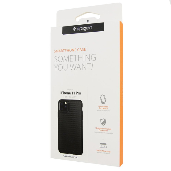 Etui Spigen do iPhone 11 Pro, Liquid Air, czarne