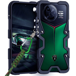 Wytrzymałe etui pancerne do Xiaomi Poco F7 Ultra – czarne