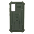 Etui pancerne do Samsung Galaxy S20 FE, Dexnor Full Body, zielone