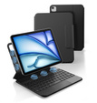 Etui z klawiaturą do iPad Air 11" 2025/2024 (7/6 gen.) / Air 10.9" 2022/2020 (5/4 gen.) / Pro 11" 2022/2021/2020/2018 (4/3/2/1 gen.), Dexnor Magnetic Keyboard Touchpad, czarne