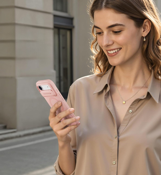 Etui do iPhone Air, Suritch Shockproof, do MagSafe – różowe