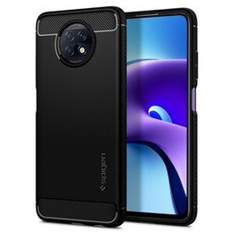 Etui Spigen do Xiaomi Redmi Note 9T 5G, Rugged Armor, czarne