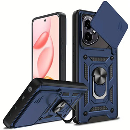 Etui pancerne do Honor 400 5G, CamShield Slide, niebieskie