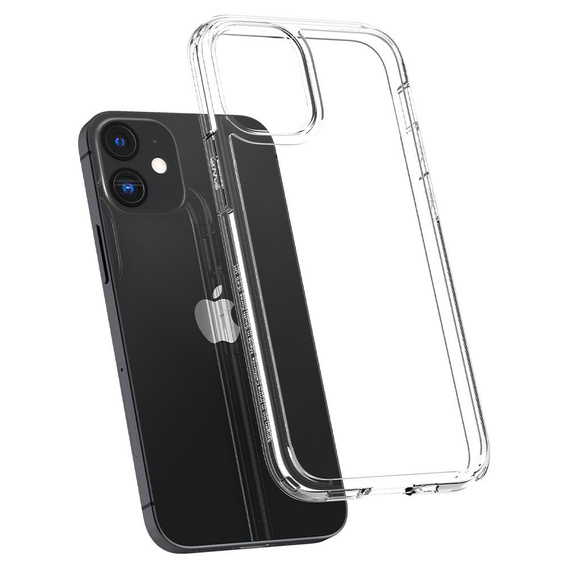 Etui Spigen do iPhone 12 Mini, Ultra Hybrid, Crystal Clear, przezroczyste