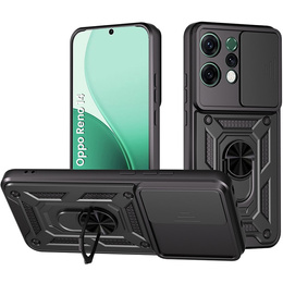 Etui pancerne do Oppo Reno 14, CamShield Slide, czarne