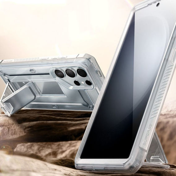 Etui Supcase do Samsung Galaxy S24 Ultra, Unicorn Beetle Pro, Przeroczyste(2x Ramka)