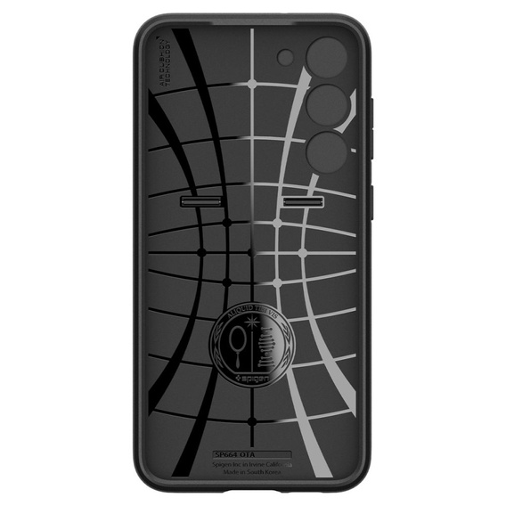 Etui Spigen do Samsung Galaxy S23, Optik Armor, Czarne