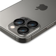 2x Spigen OPTIK.TR "EZ FIT", Szkło Hartowane na Aparat do iPhone 16 Pro / 16 Pro Max / 15 Pro / 15 Pro Max / 14 Pro / 14 Pro Max, Black