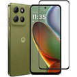 Szkło Hartowane 3D do Motorola Moto G15 / Motorola Moto G15 Power, czarna ramka