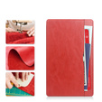Etui do Samsung Galaxy Tab A9, Business Card, czerwone