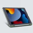 Etui z klawiaturą do iPad 10.2" 2021/2020/2019 (9/8/7 gen.), Dexnor Magnetic Keyboard Touchpad, zielone