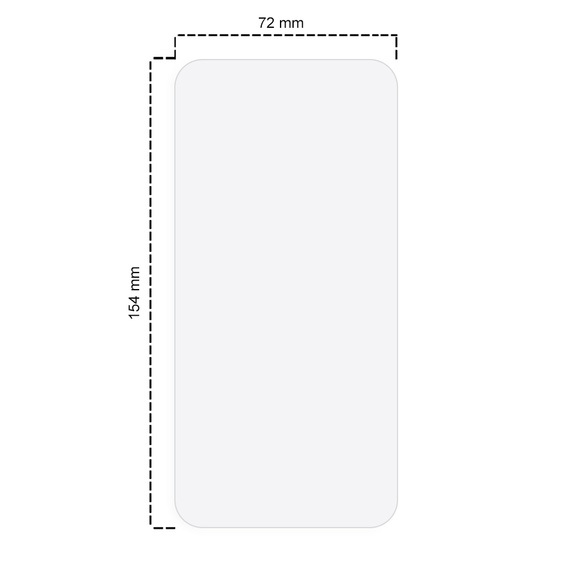 2x Szkło Hartowane do Samsung Galaxy A34 5G, ERBORD Easy App 9H Screen Protector