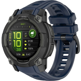 Pasek silikonowy do Garmin Instinct 3 Solar / Instinct 3 AMOLED 50 mm – Granatowy