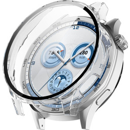 2w1 Etui + Szkło Hartowane do Huawei Watch GT 5 46mm, Przezroczyste