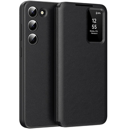 Etui z klapką do Samsung Galaxy S22, Smart View Wallet, czarne