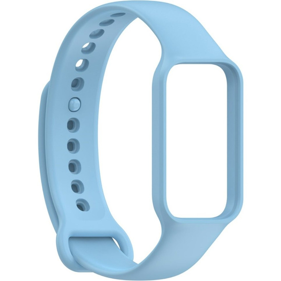 Pasek Silikonowy do Xiaomi Redmi Smart Band 2 / Xiaomi Smart Mi Band 8 Active, Niebieski