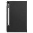 Etui do Lenovo Tab P12, Trójdzielne z miejscem na rysik, Czarne